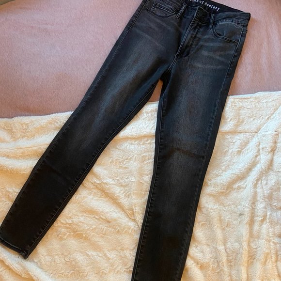 Articles of Society Black Denim Skinny Jeans - Picture 1 of 3